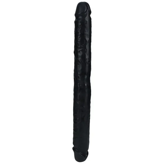 REALROCK - 35cm Slim Double Dildo - Black REALROCK - 35cm Slim Double Dildo - Black