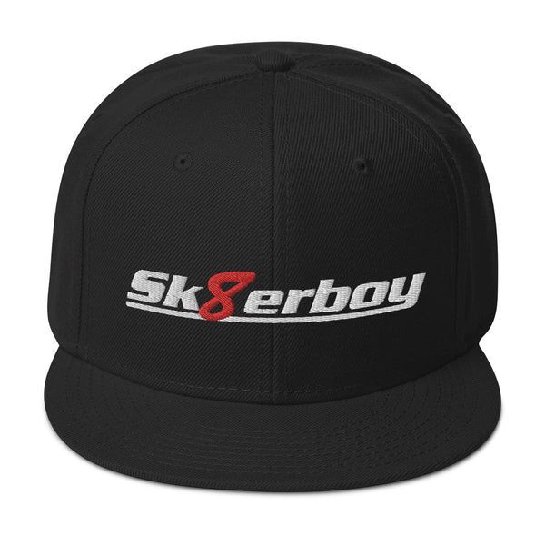 Sk8erboy - Flat Peak Snapback Cap Sk8erboy - Flat Peak Snapback Cap