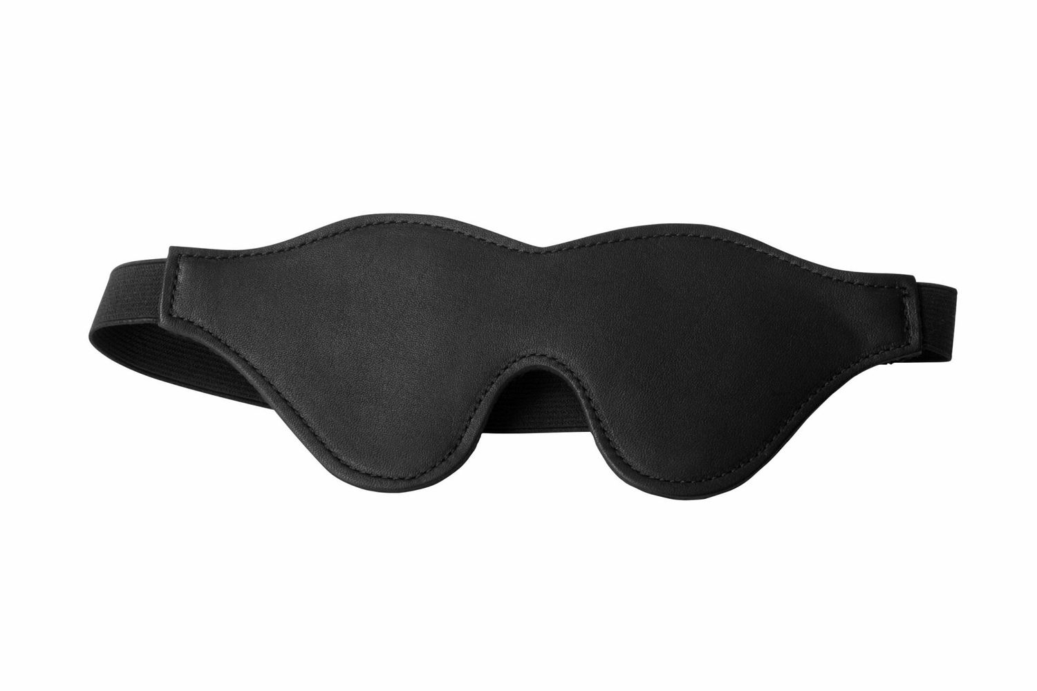 Strict - Black Fleece-Lined Blindfold