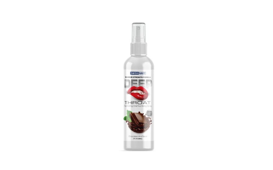 Swiss Navy - Chocolate Mint Deep Throat Spray - 2oz/59mL