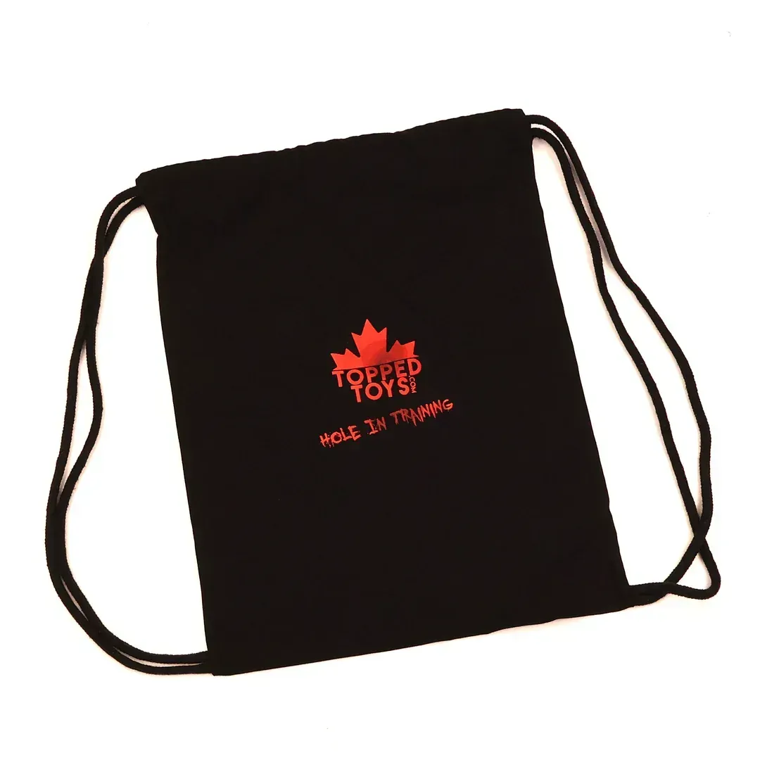 Topped Toys - "Hole in Training" Drawstring Bag
