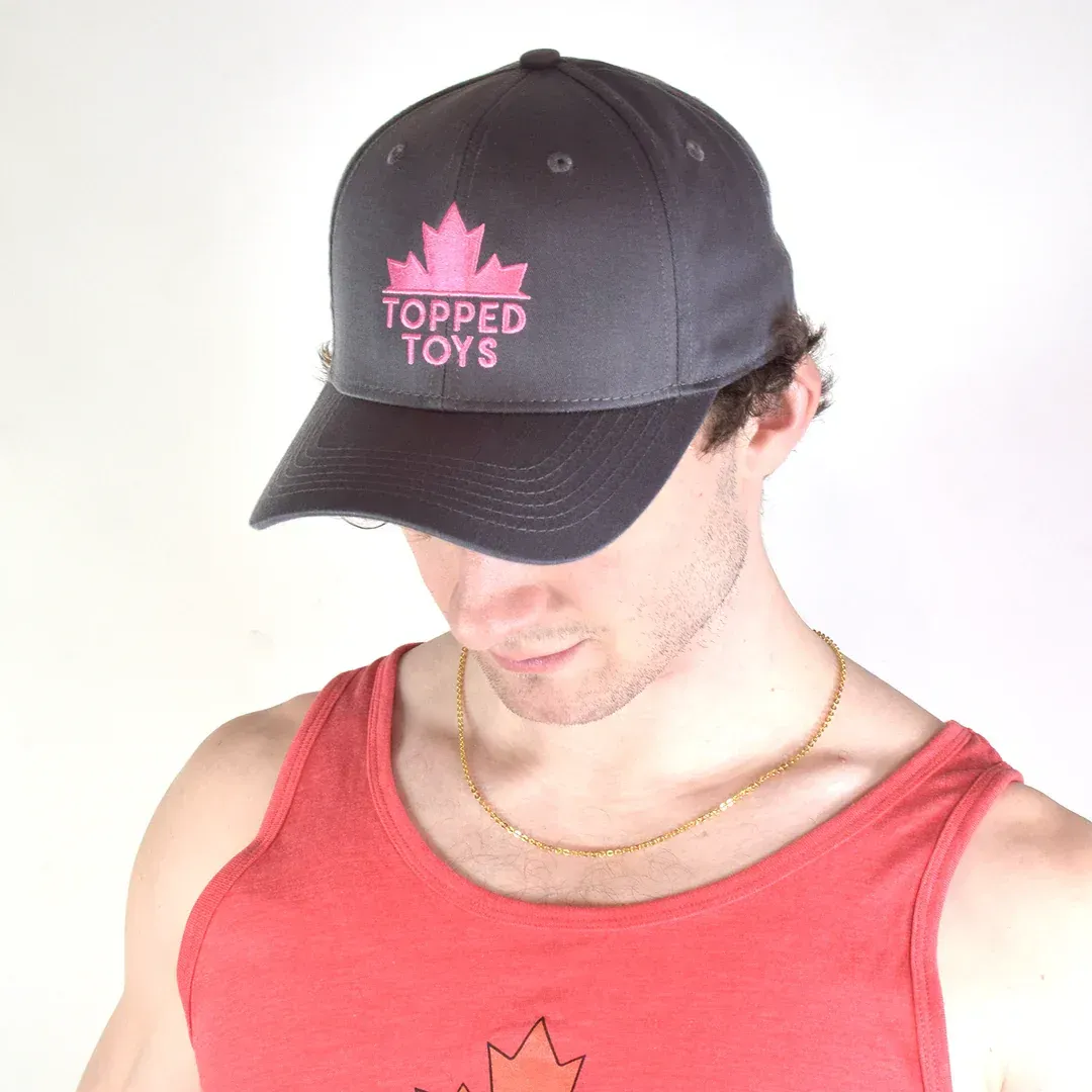 Topped Toys - Baseball Hat - Black/Pink Topped Toys - Baseball Hat - Black/Pink