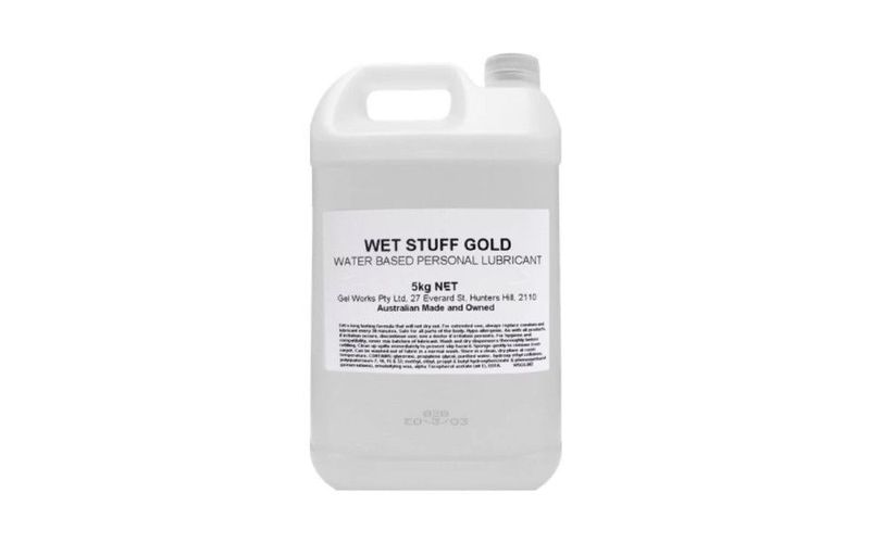 Wet Stuff - Gold Water-based Lubricant - 5kg