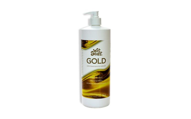 Wet Stuff - Gold Water-based Lubricant - Pump Top 1kg
