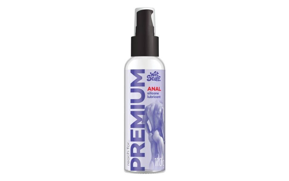 Wet Stuff - Premium Anal Silicone Lubricant - Pump Top 110g Wet Stuff - Premium Anal Silicone Lubricant - Pump Top 110g