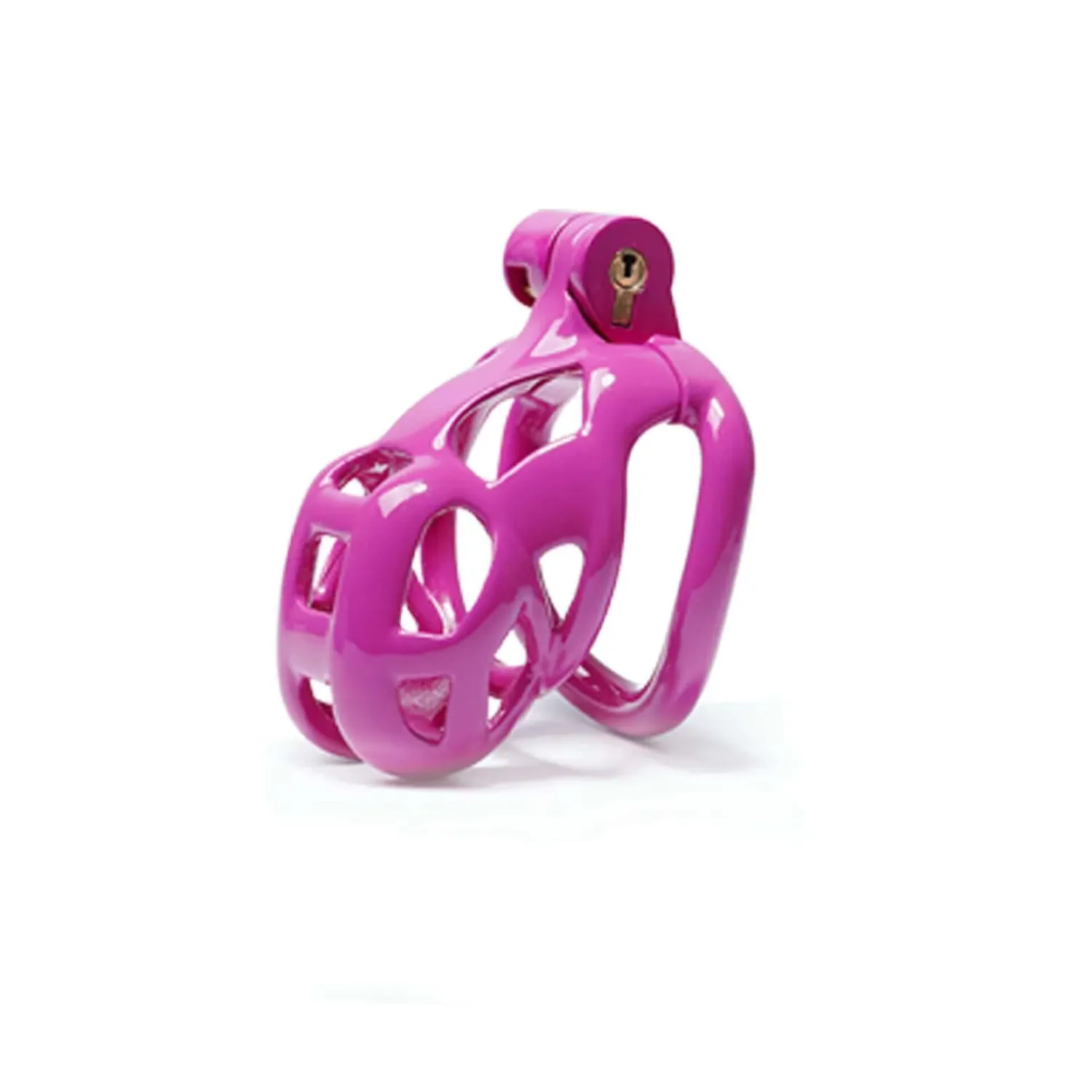 Cobra Chastity - NU Purple Cage & Keys - Nano