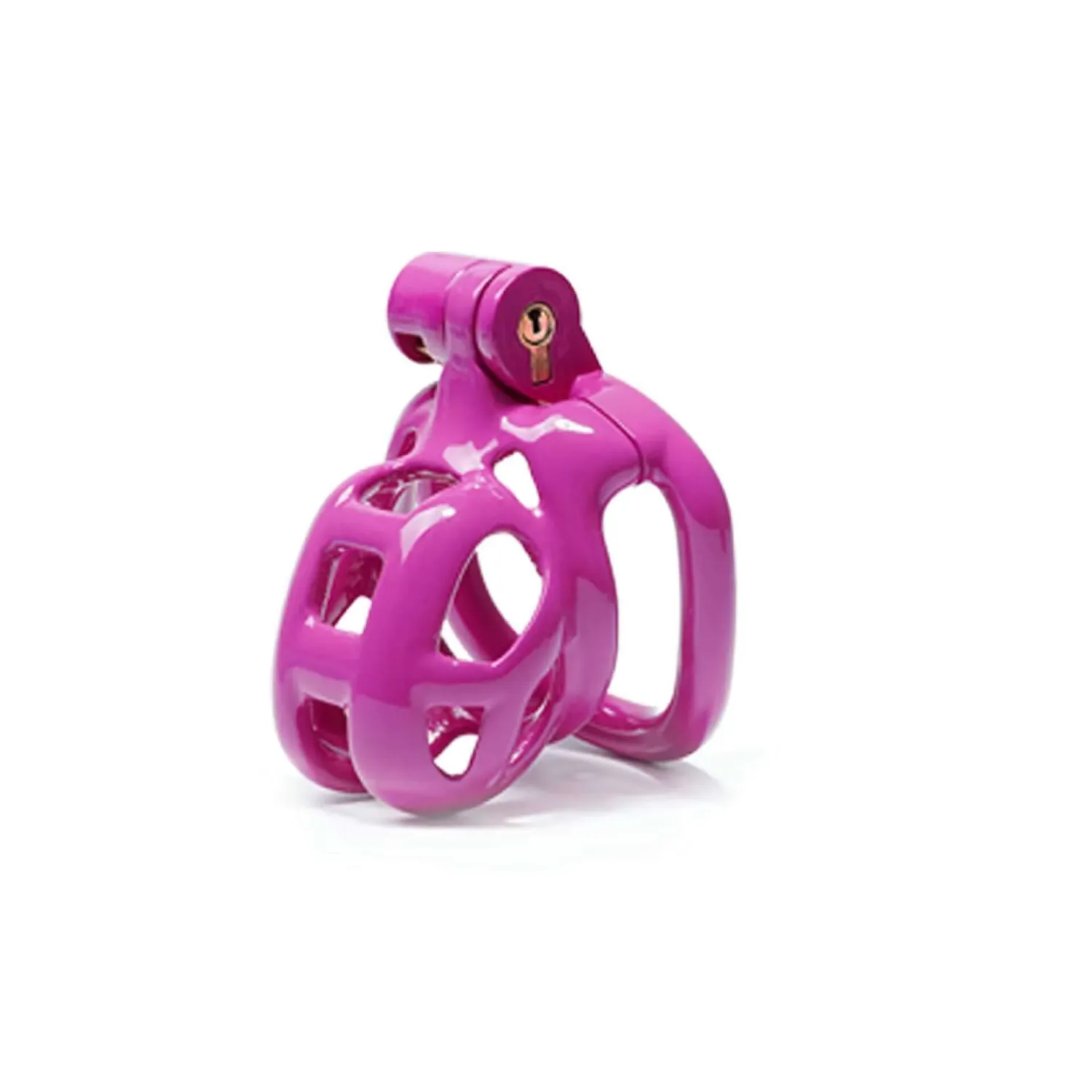 Cobra Chastity - NU Purple Cage & Keys - Nub