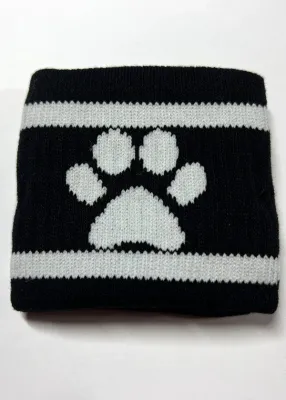 Sk8erboy Sweatband - Dog Paw - Black Sk8erboy Sweatband - Dog Paw - Black