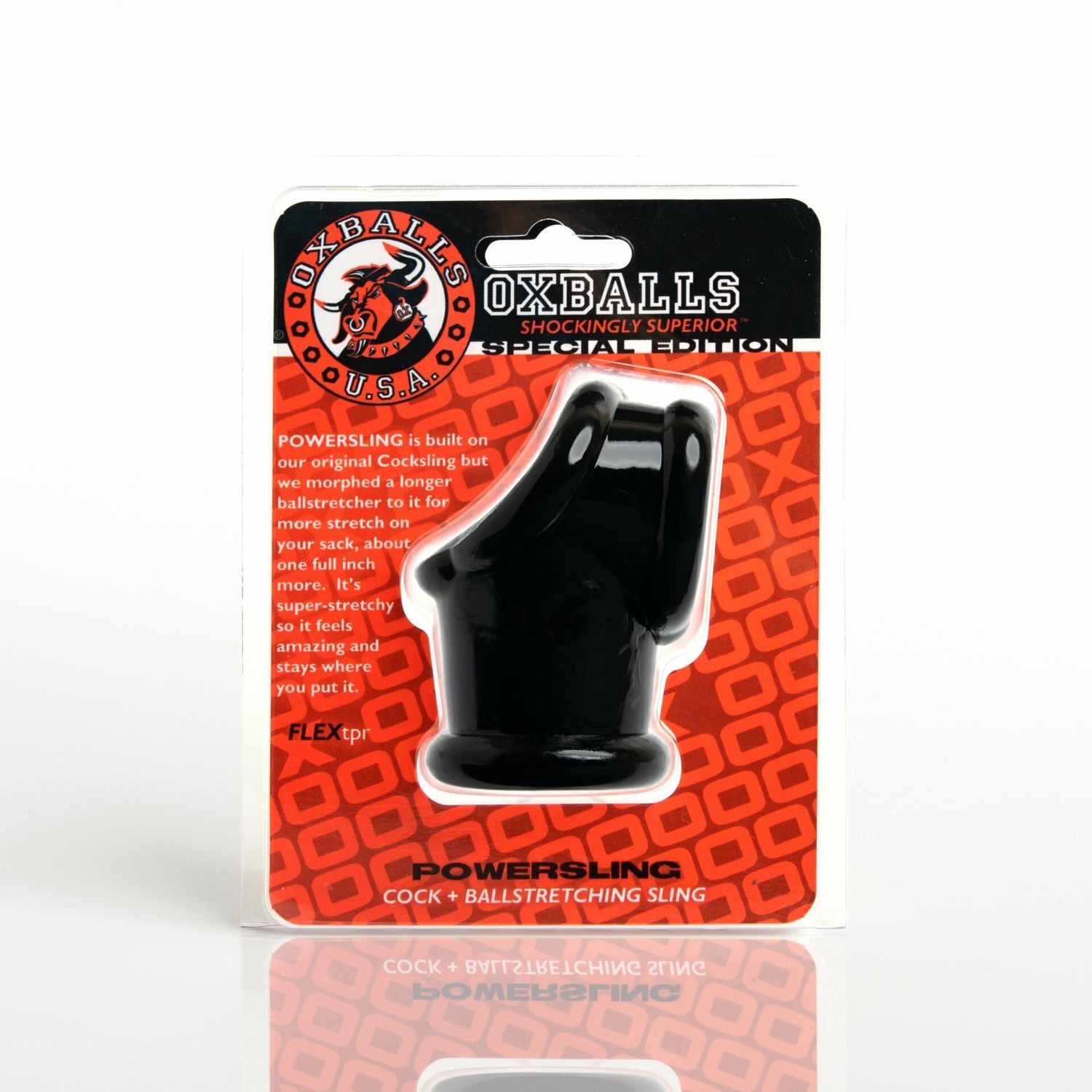 OxBalls - Powersling Cocksling And Ballstretcher - Black OxBalls - Powersling Cocksling And Ballstretcher - Black
