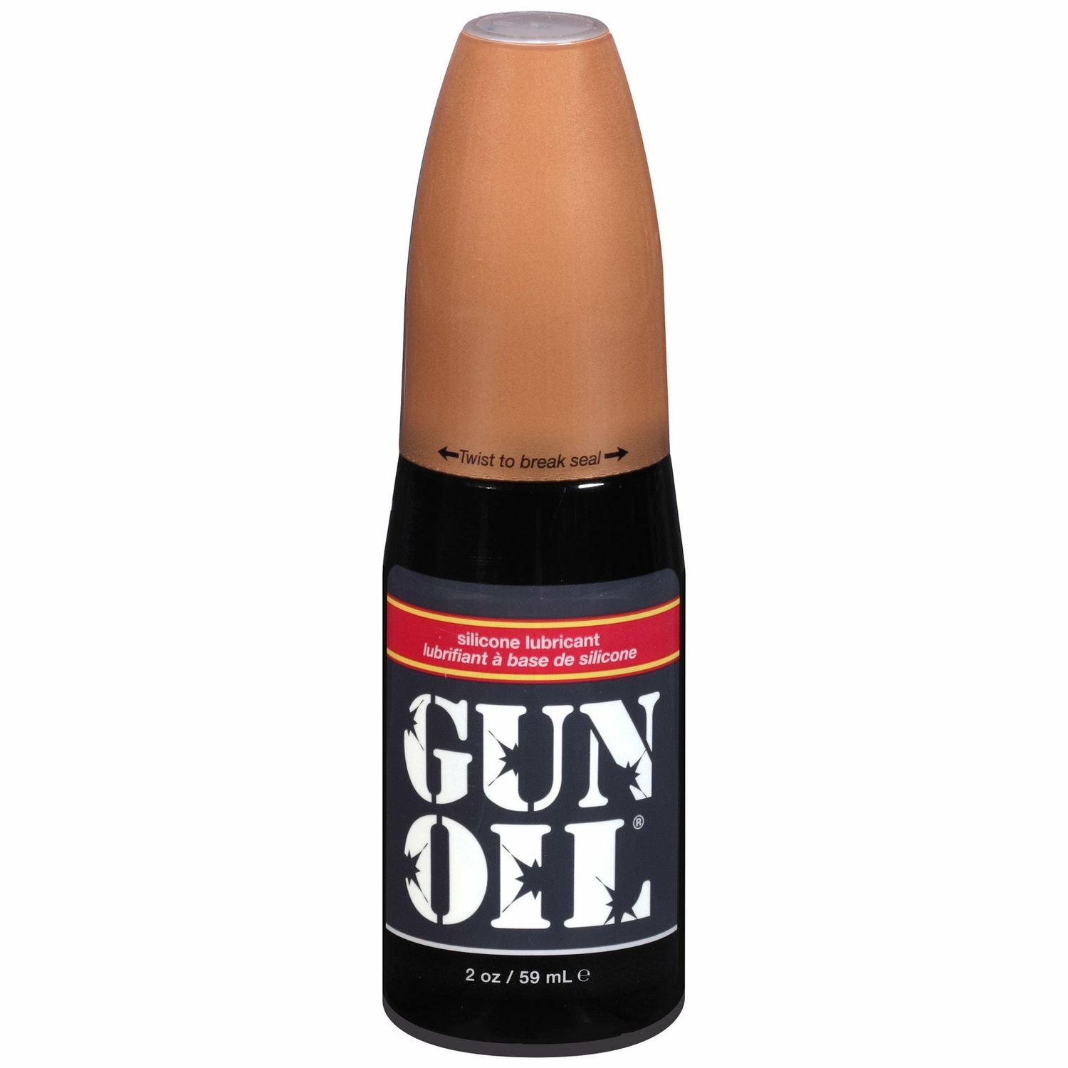 Gun Oil - Silicone Lubricant - 2oz/59mL Flip Top Bottle Gun Oil - Silicone Lubricant - 2oz/59mL Flip Top Bottle