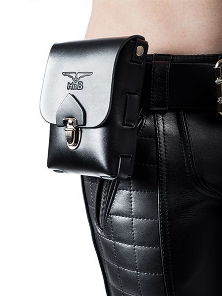Mister B - Leather Belt Bag - Large