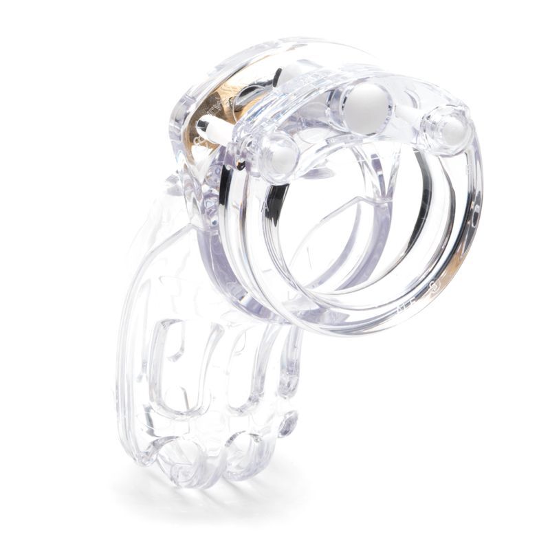 CB-X - The Curve Chastity Cage - Clear