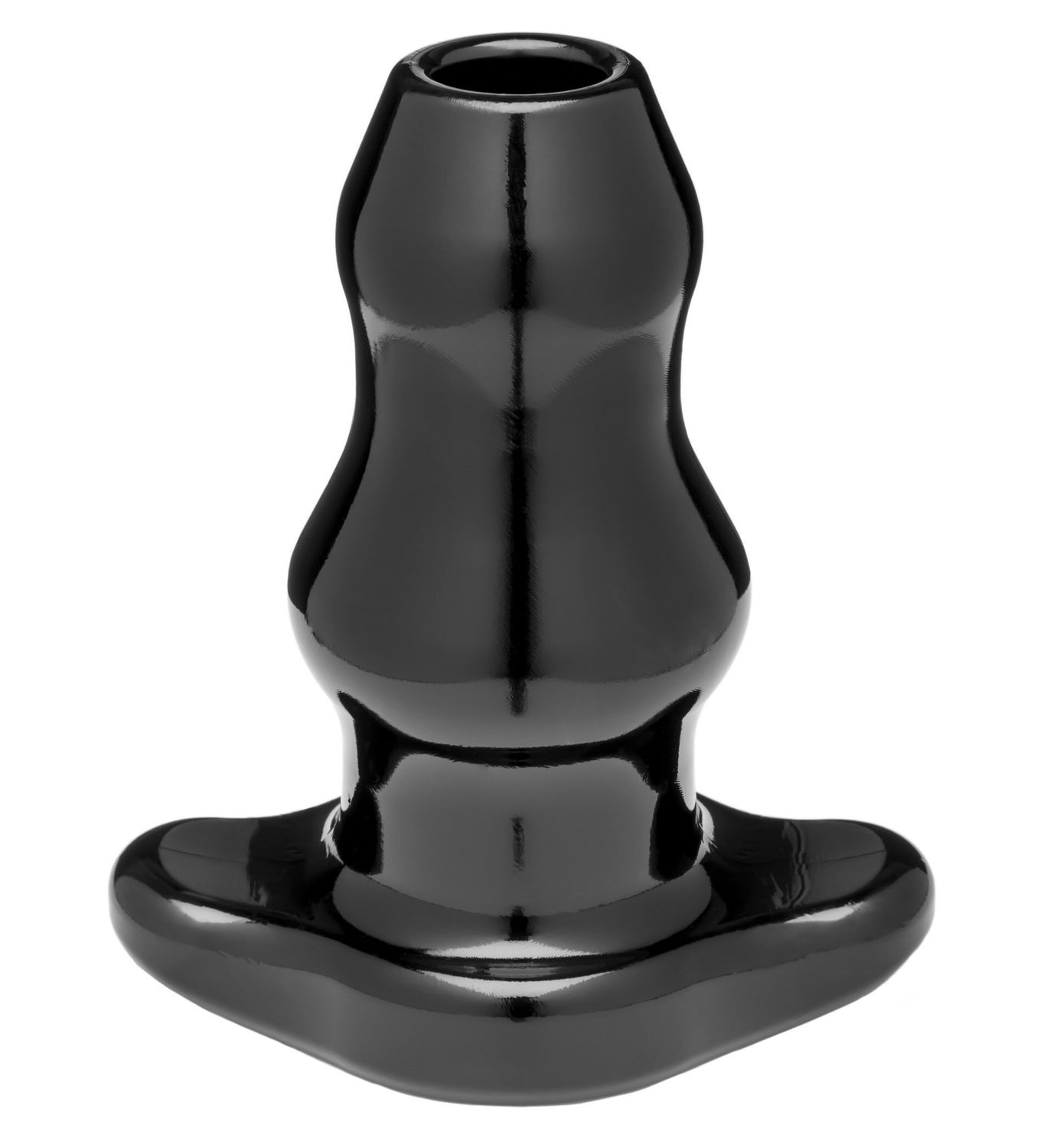 Perfect Fit - Double Tunnel Plug - X Large - Black Perfect Fit - Double Tunnel Plug - X Large - Black
