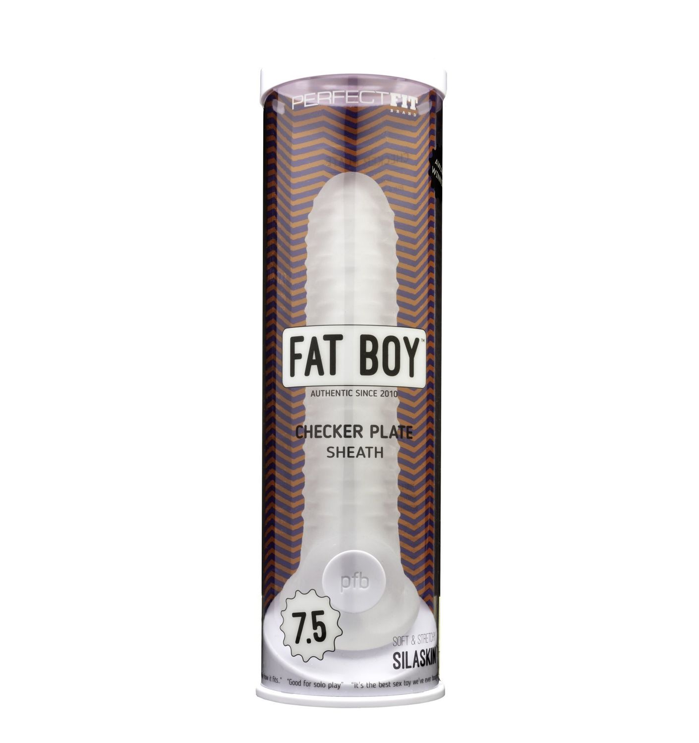 Perfect Fit - Fat Boy Checker Plate Sheath - 7.5in Perfect Fit - Fat Boy Checker Plate Sheath - 7.5in