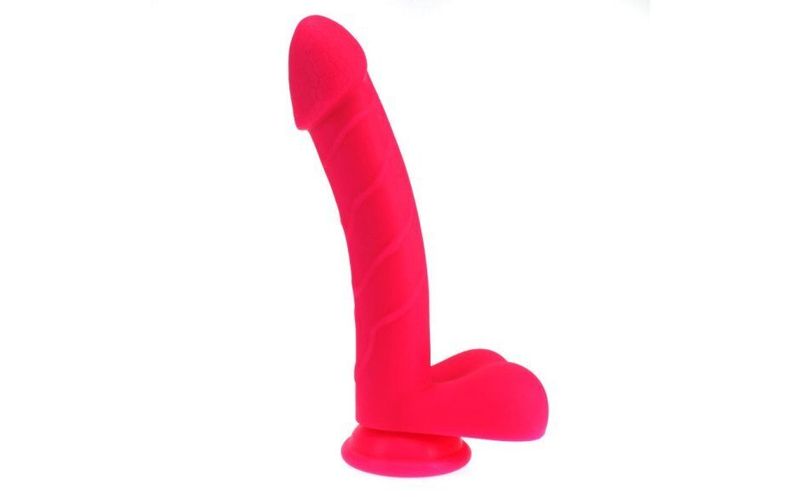X-MEN - Realistic Dildo w/ Balls - Pink