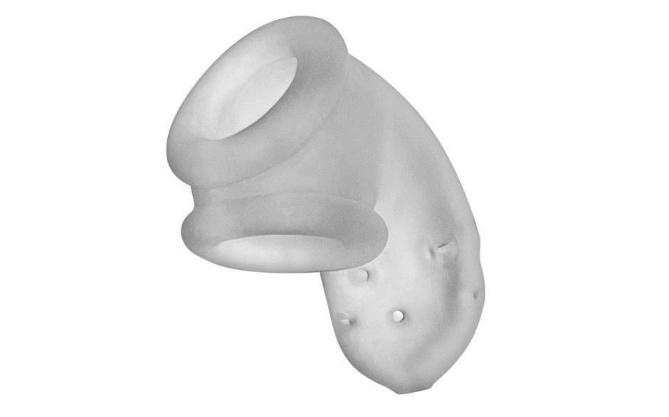 OxBalls - Airlock Vented Chastity - Clear Ice