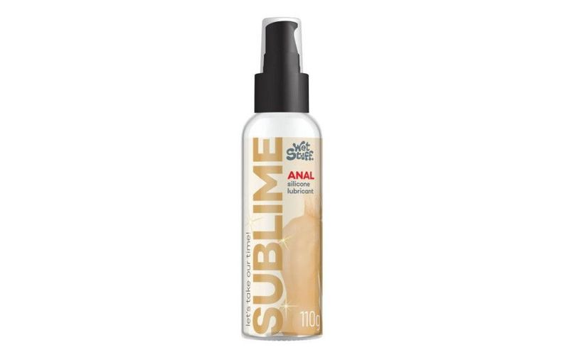 Wet Stuff - Sublime Anal Silicone Lubricant - Pump Top 110g