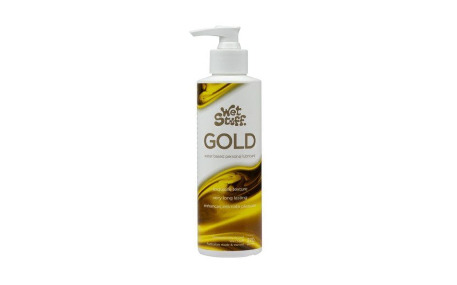 Wet Stuff - Gold Water-based Lubricant - Pump Top 270g Wet Stuff - Gold Water-based Lubricant - Pump Top 270g