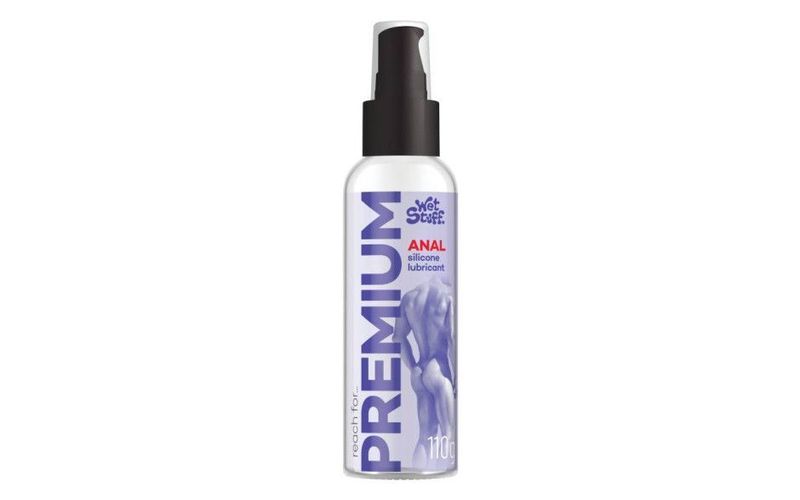 Wet Stuff - Premium Anal Silicone Lubricant - Pump Top 110g