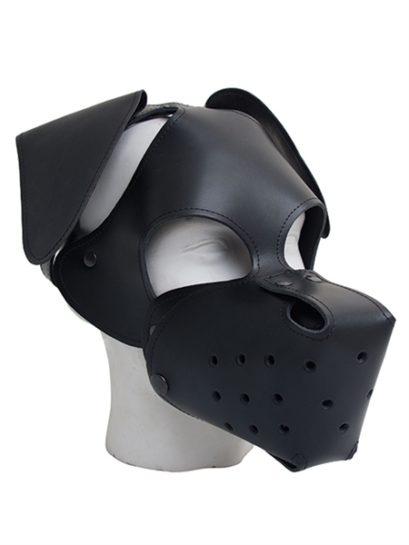Mister B - Leather Floppy Dog Hood