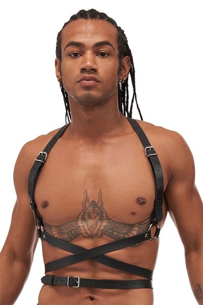 Mister B - Serve Leather Icon Harness Mister B - Serve Leather Icon Harness