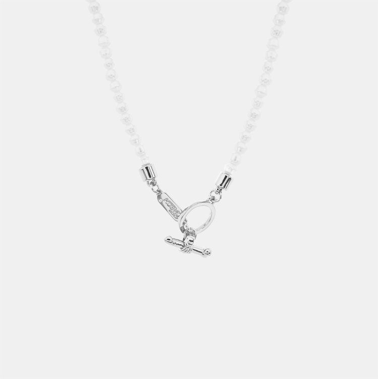 Hoemo World - Dick T-Bar Pearl Necklace