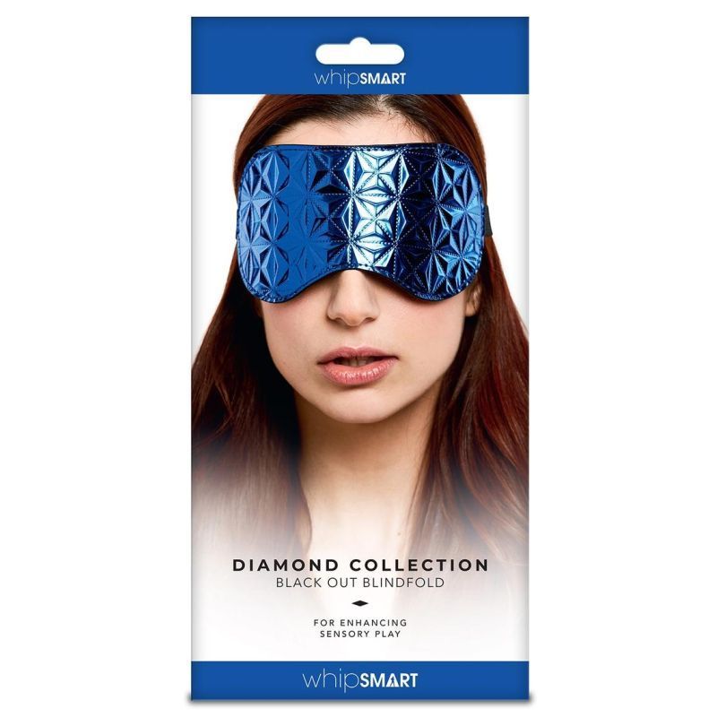 whipSMART - Diamond Blindfold - Blue whipSMART - Diamond Blindfold - Blue