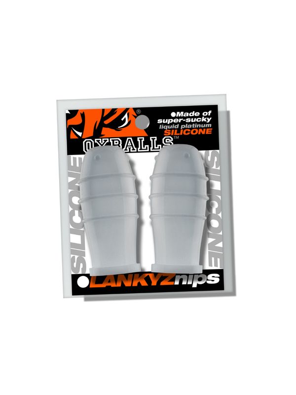 Oxballs LANKYZ silicone nipsuckers - Clear