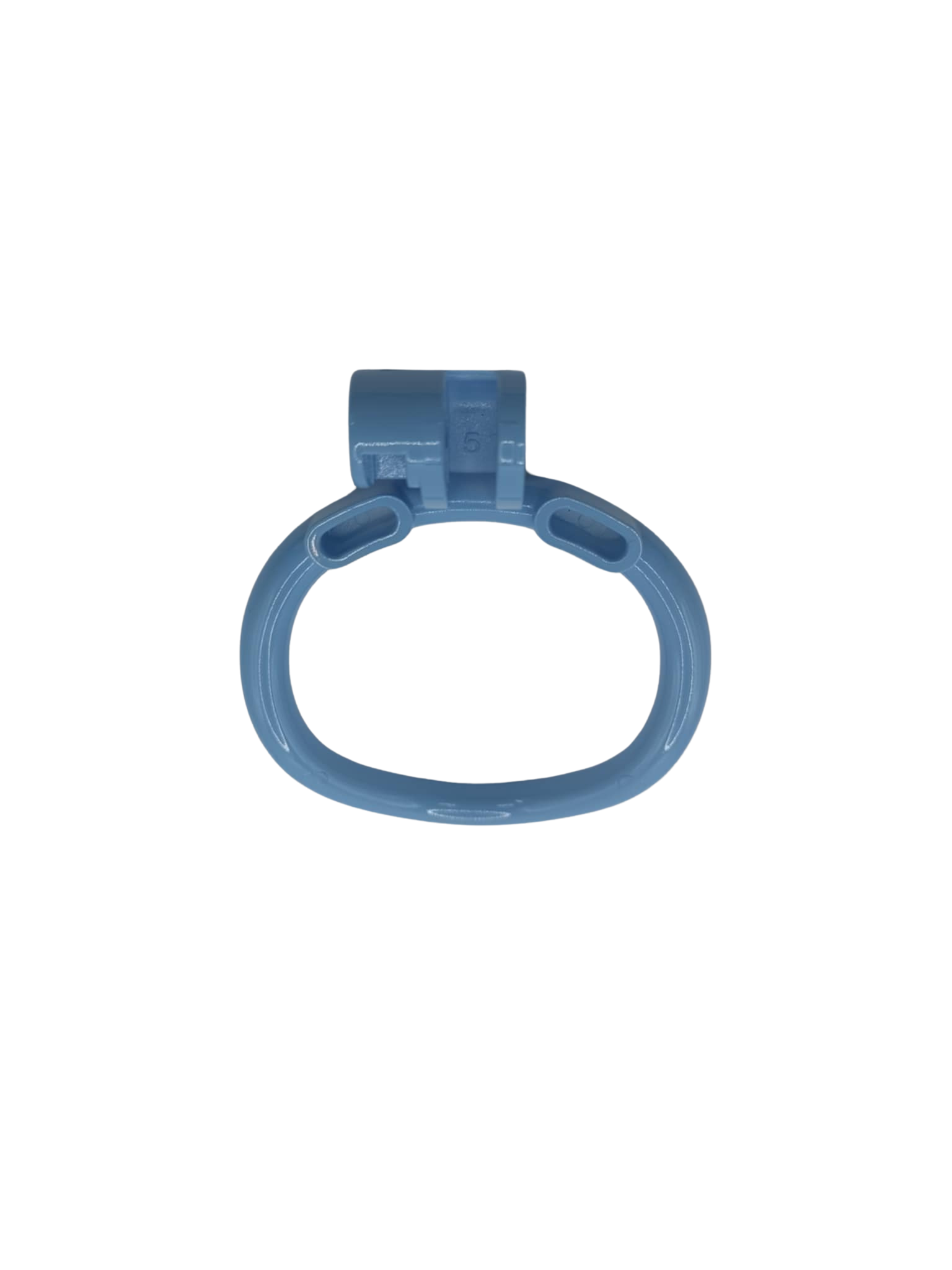 Cobra Chastity - NU Blue Arc Ring - Size 5 - 55mm