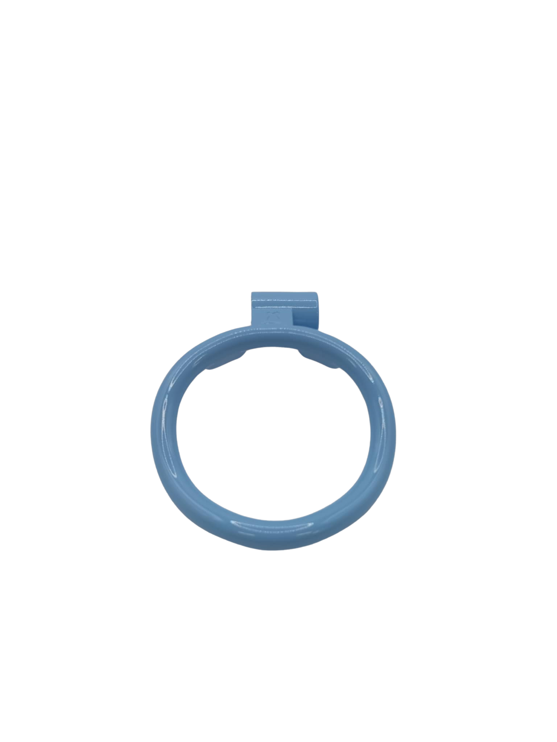 Cobra Chastity - NU Blue Arc Ring - Size 5 - 55mm