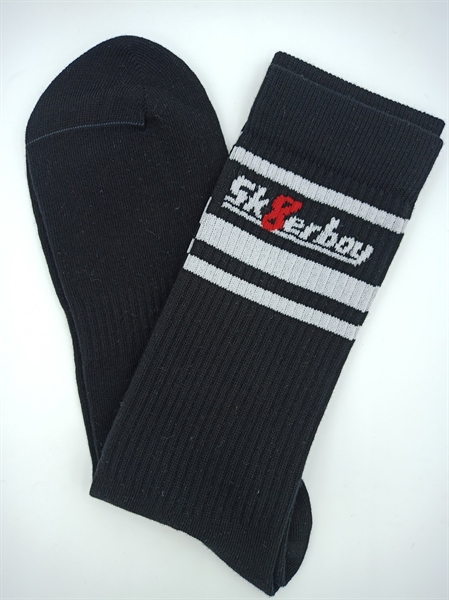 Sk8erboy - Lightweight Crew Socks - Black