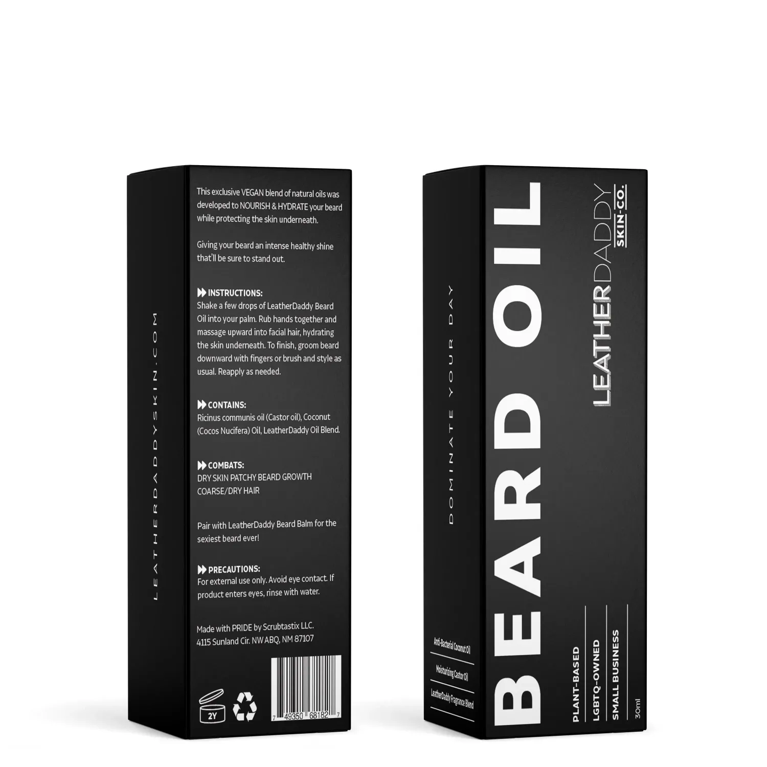 Leather Daddy - Beard Oil - 30mL
