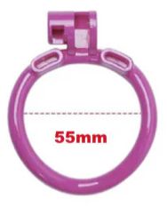 Cobra Chastity - NU Purple Arc Ring - Size 5 - 55mm