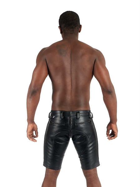 Mister B - Leather FXXXer Shorts - Black