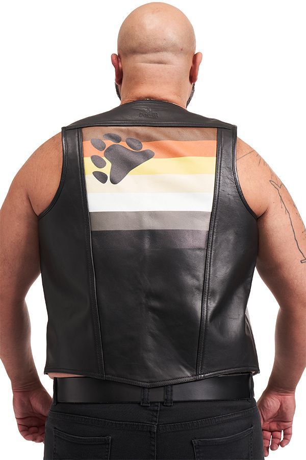 Mister B - Leather Muscle Vest - Bear