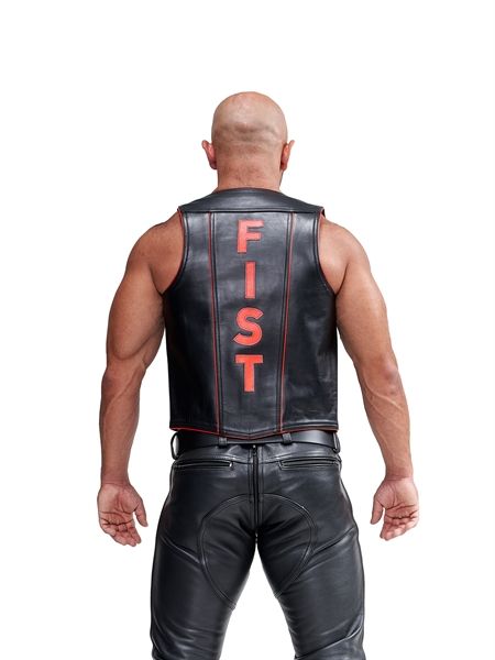 Mister B - Leather Muscle Vest - Fist
