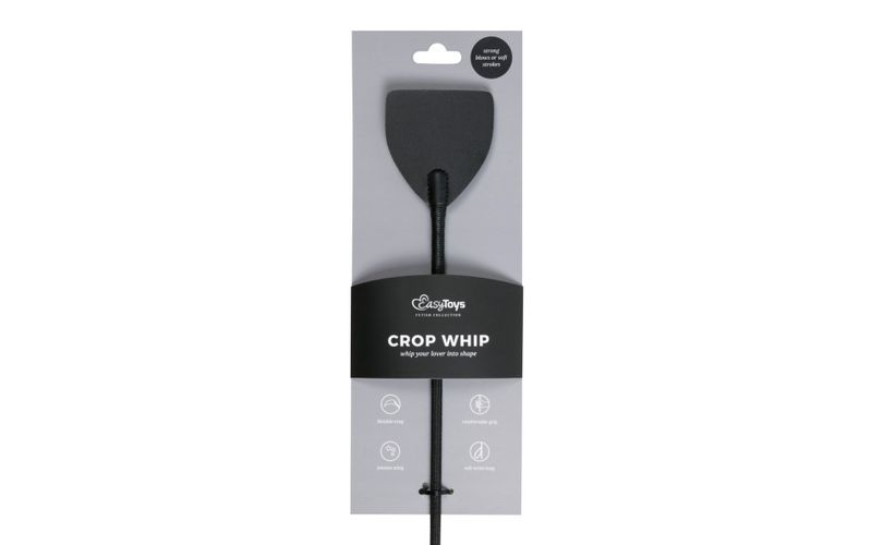 Fetish Collection - Wide Crop Whip - Black