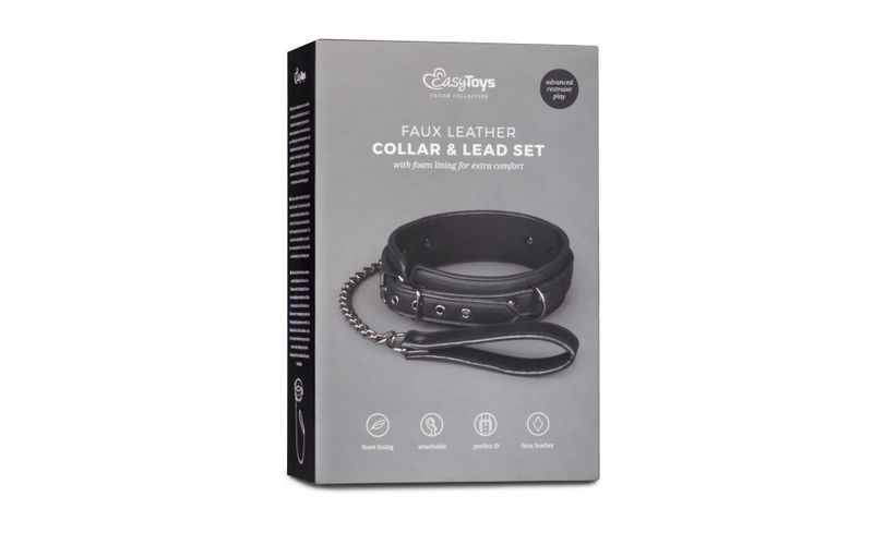 Fetish Collection - Fetish collar w/ Leash