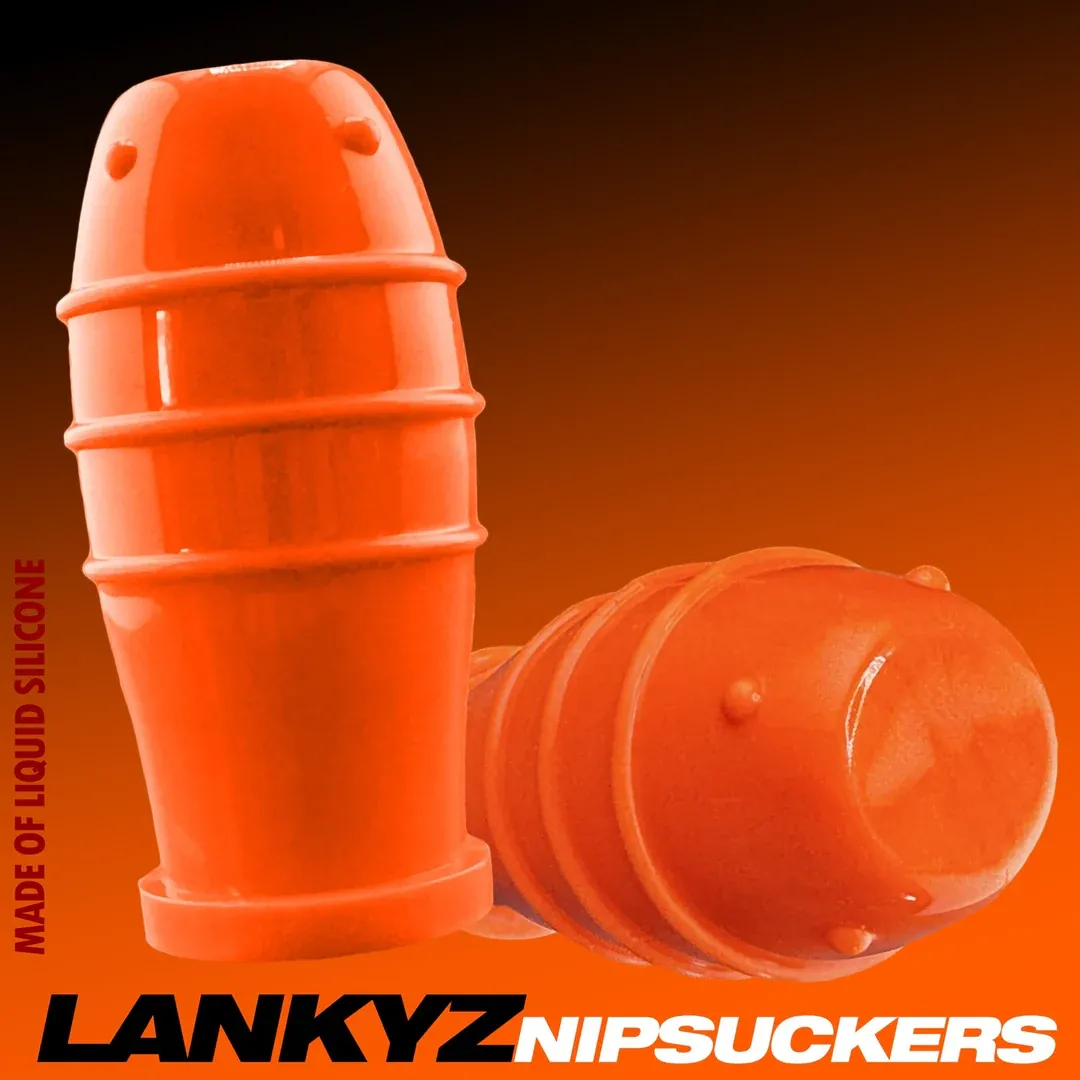 Oxballs - LANKYZ silicone nipsuckers - Orange