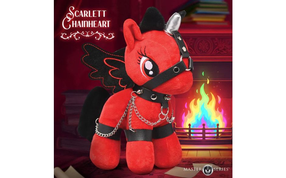 Master Series - Scarlet Chainheart Bondage Pony