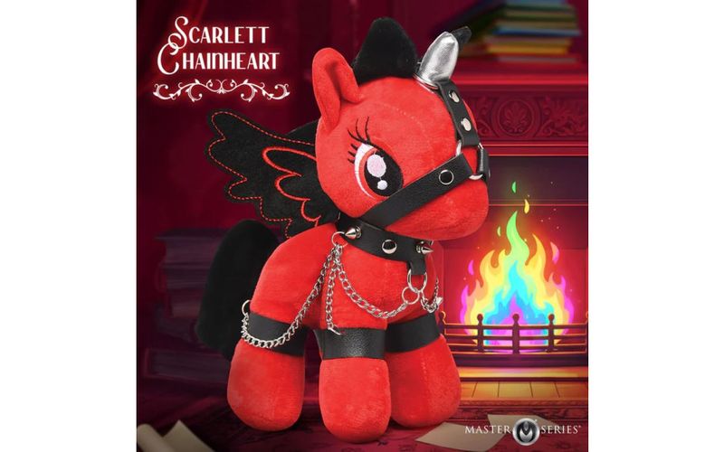 Master Series - Scarlet Chainheart Bondage Pony