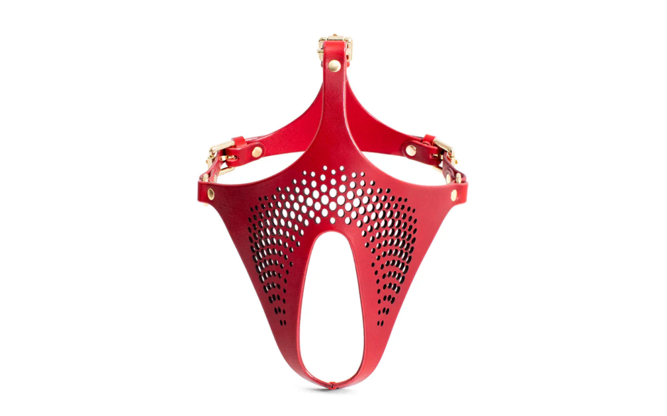 Daytona - Ex Machina Genuine Leather Mask Red