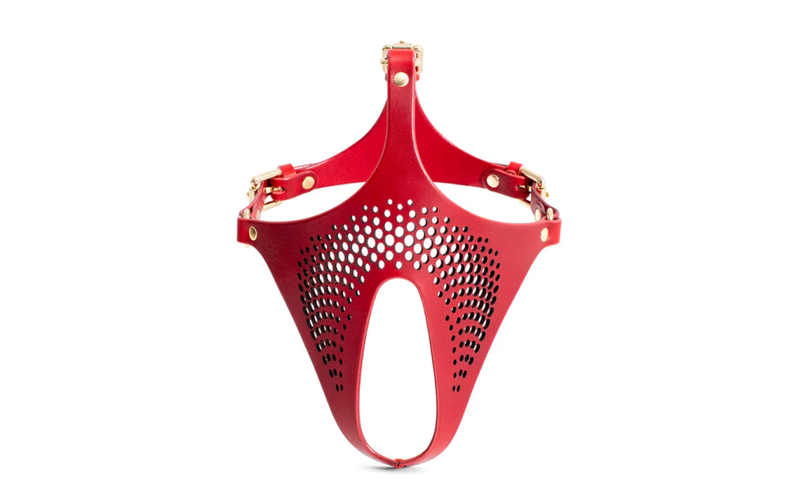 Daytona - Ex Machina Genuine Leather Mask Red