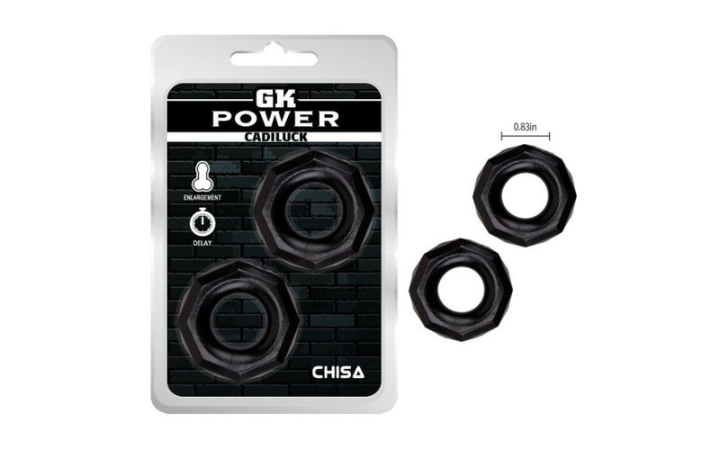 GK Power - Cadiluck 2 Pc Nut Ring Set