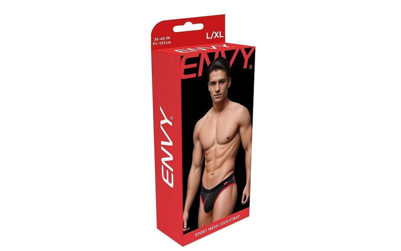 Envy - Envy Sport Mesh Jock - Black
