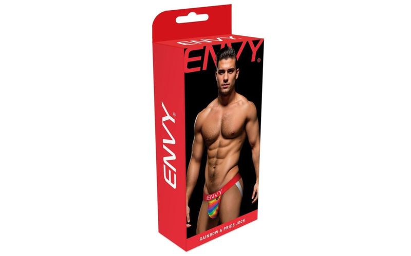 Envy - Rainbow Pride Jock - Red