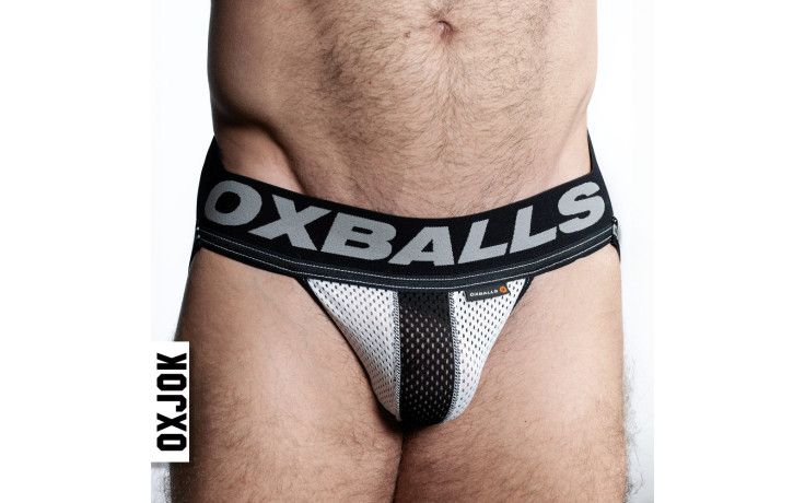 Oxballs - Airmesh Swagger Jockstrap - Ice White Oxballs - Airmesh Swagger Jockstrap - Ice White