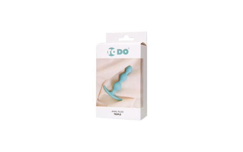 ToDo - Triple Anal Plug - Teal ToDo - Triple Anal Plug - Teal