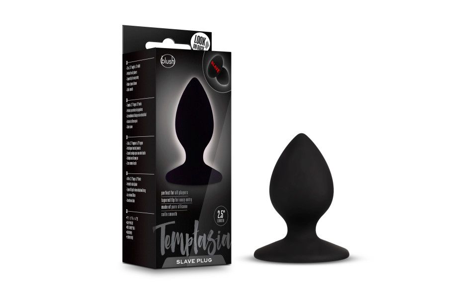 Temptasia - Slave Plug - Black Temptasia - Slave Plug - Black