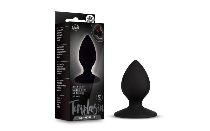 Temptasia - Slave Plug - Black Temptasia - Slave Plug - Black